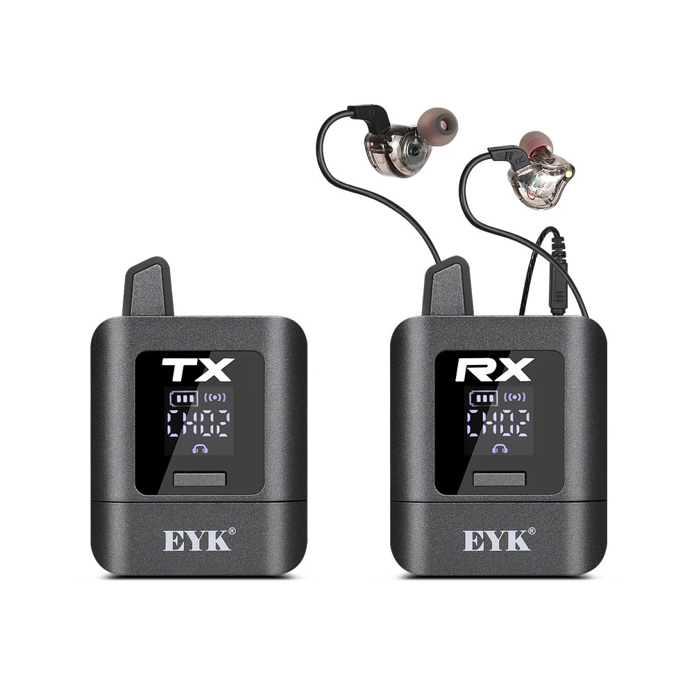 2.4G Digital Stereo in Ear Monitor System Stable Wireless Transmission Low Laten