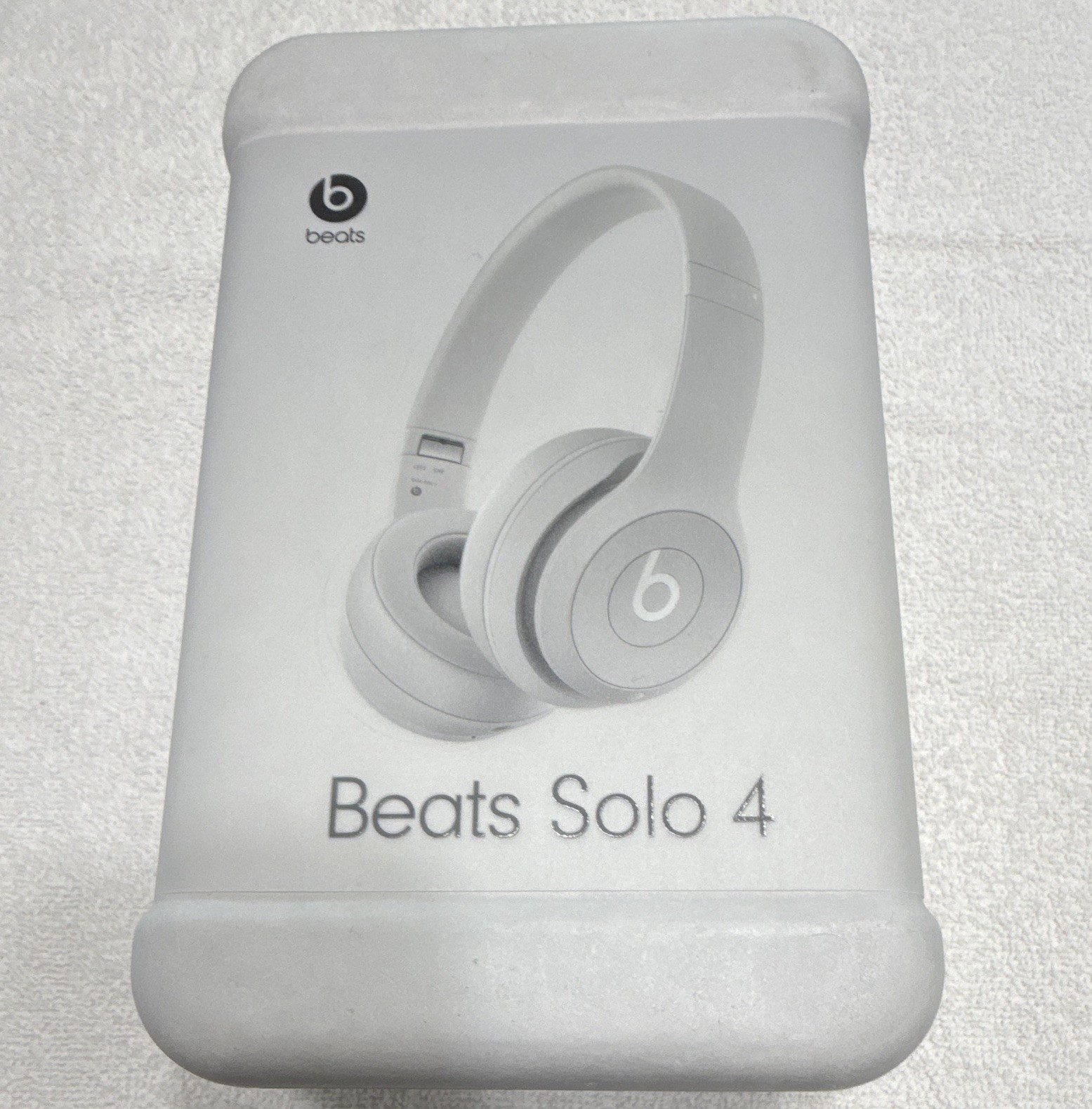 Beats Solo 4 Bluetooth Wireless On-Ear Headphones Headband White MG7J4LL/A
