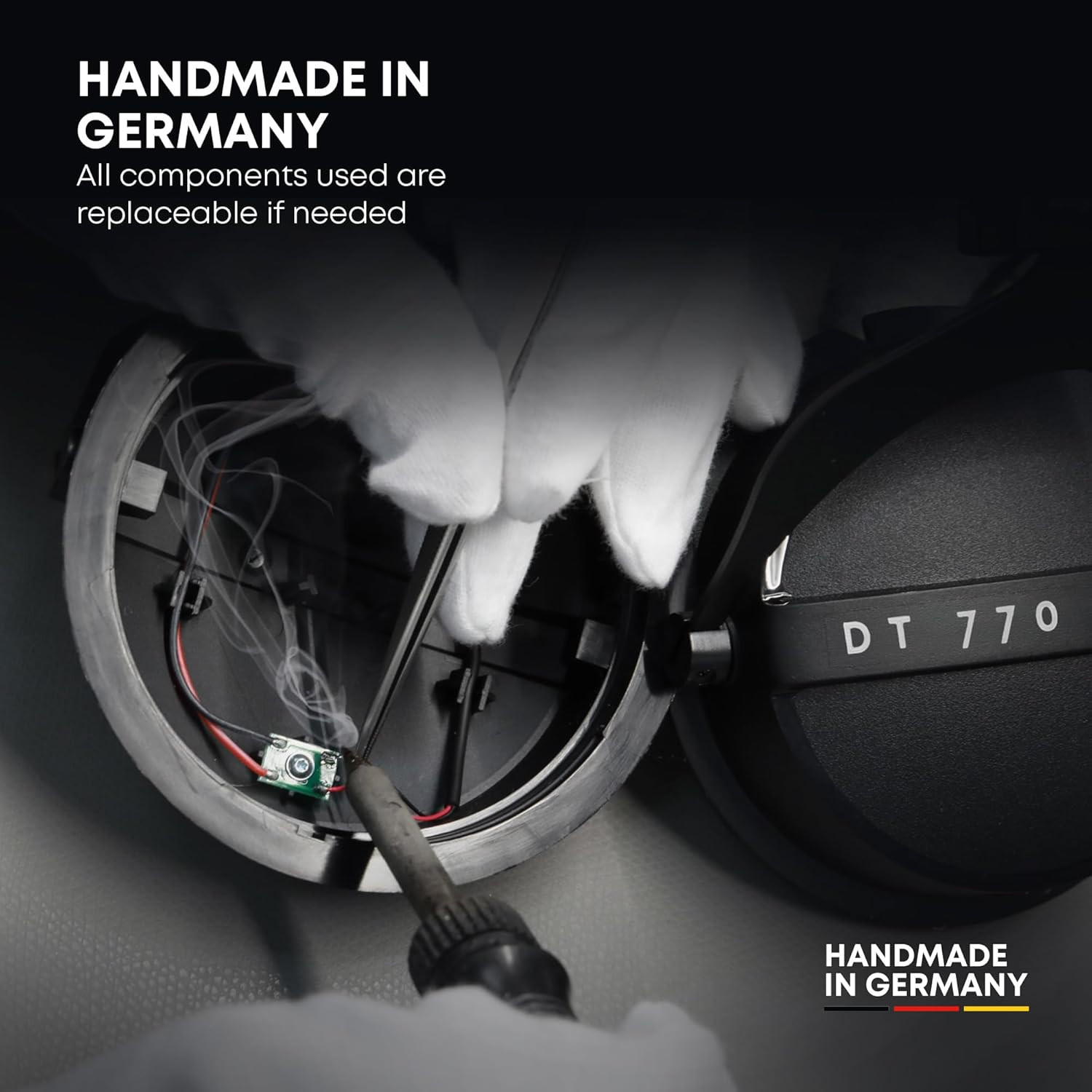 DT 770 Pro X Wired Over-Ear Headphones, 48 Ohm, Closed-Back Professional Recordi