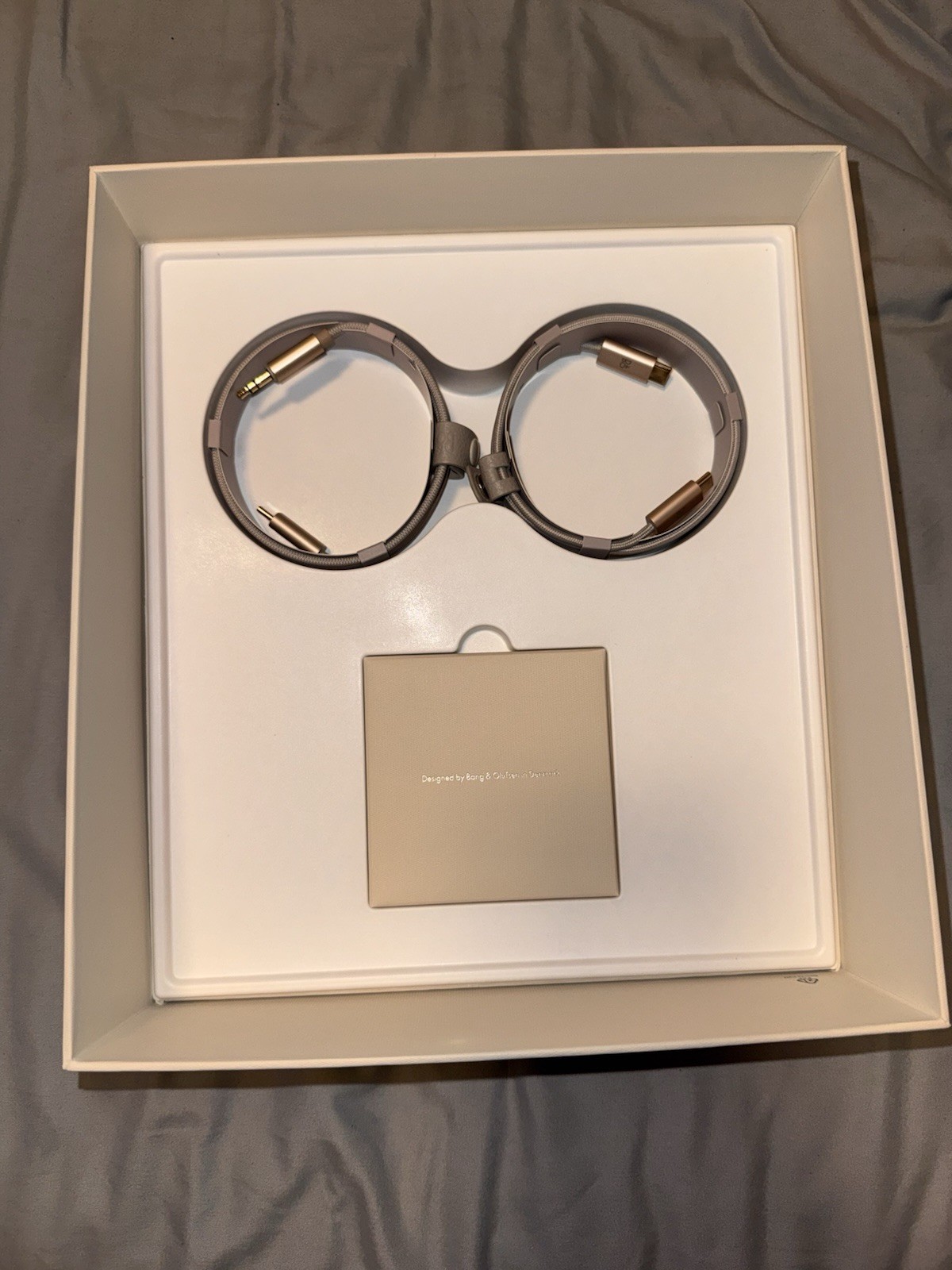 BANG & OLUFSEN Beoplay H100 Hourglass Sand Headphones-New Open Box