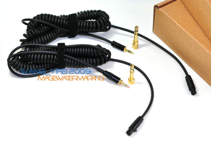 Replacement Coiled Headphones Cable For Q701 K702 K271 K272 K240 K141 K171 K181