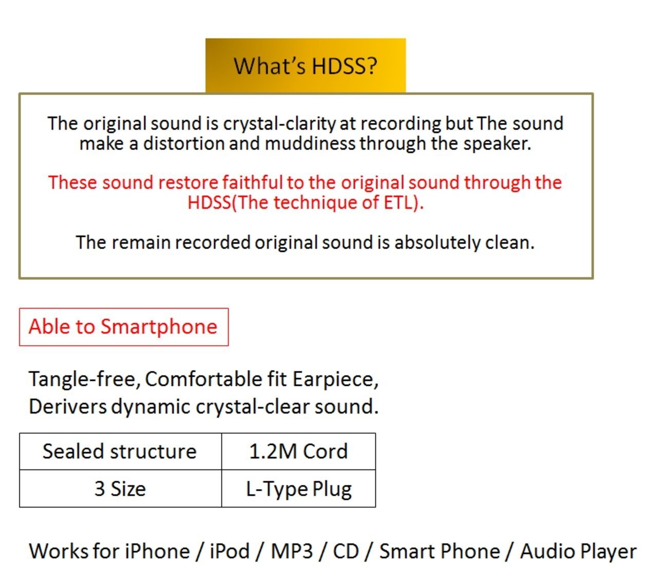 Access AXES HDSS Earphones AH-HD98 BL Blue