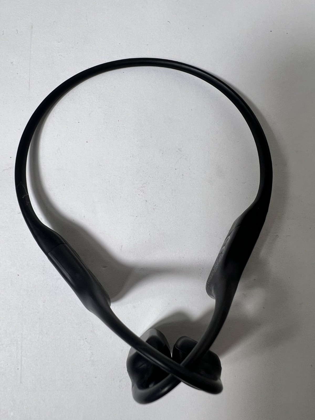 Shokz OpenRun Headphones S803 Bone Conduction Open-Ear BLACK S803BK As-Is READ