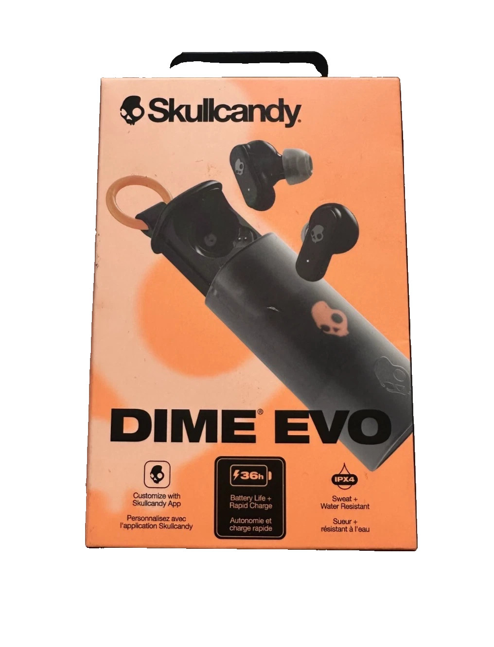Skullcandy Earbuds S2DTW-S740 Dime Evo Wireless TWS Black BRAND NEW Earphones