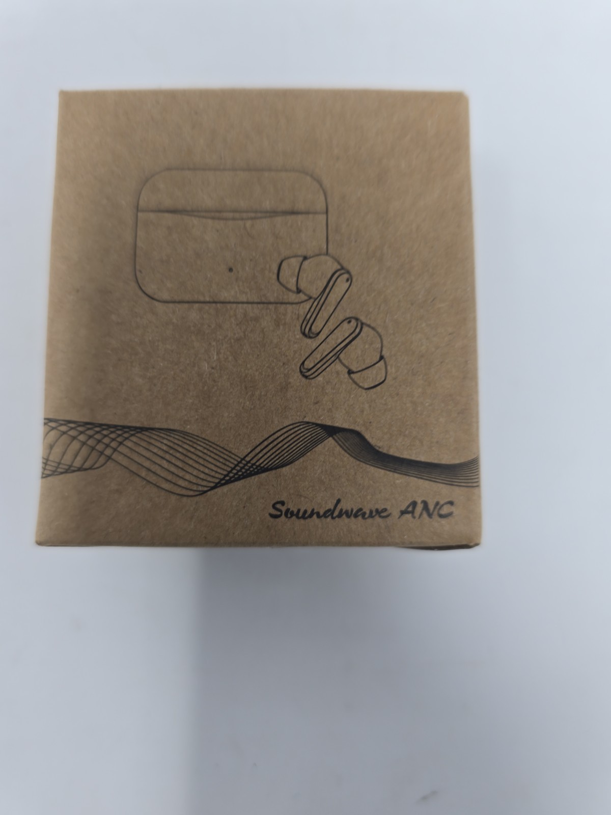 Soundwave ANC (Active Noise Cancelling) Wireless Earbuds, Black