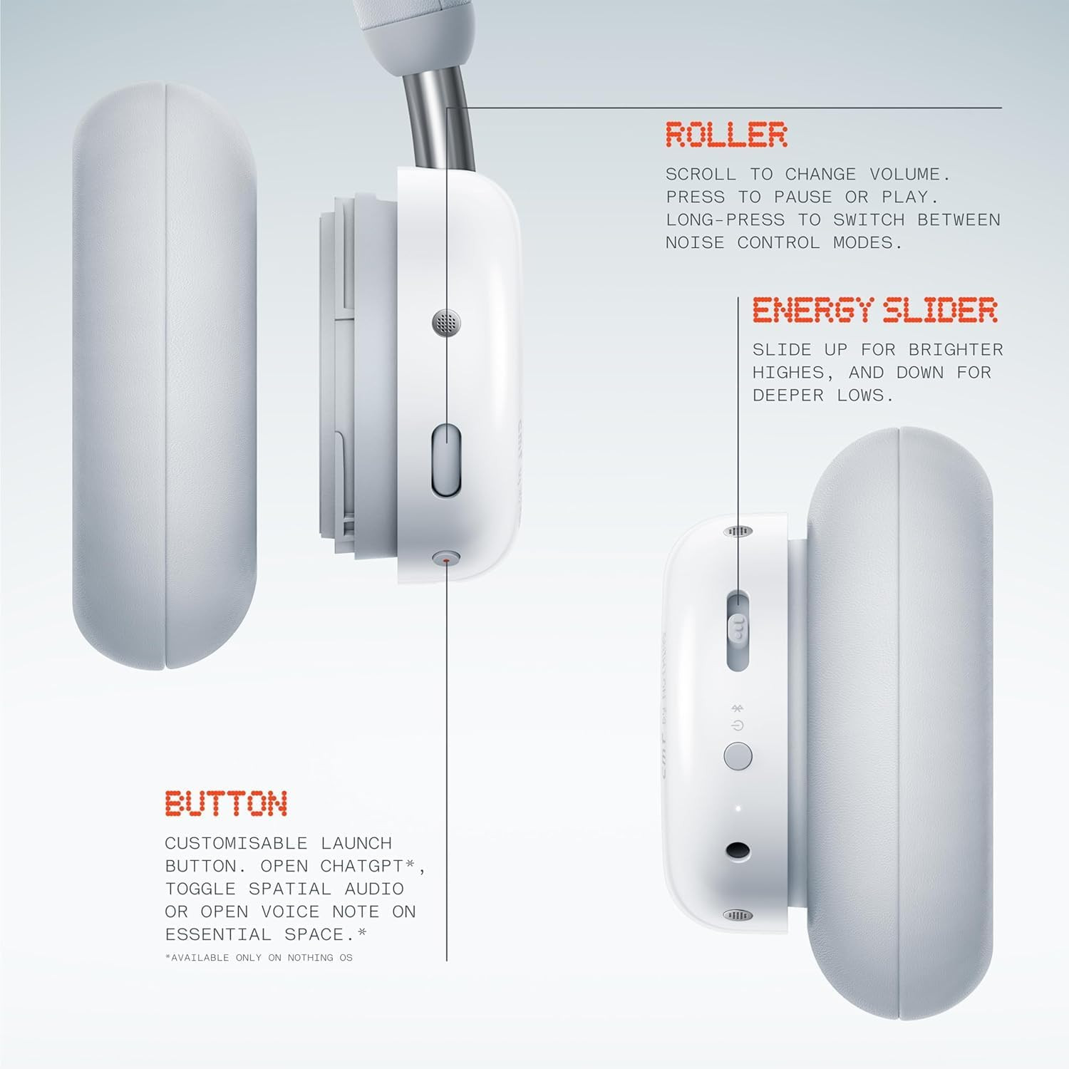CMF BY Nothing Headphone Pro Active Noise Canceling Wireless Headphones Bluetoot