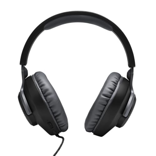 Quantum 100 – Wired Over-Ear Gaming Headphones – Large One Size Black