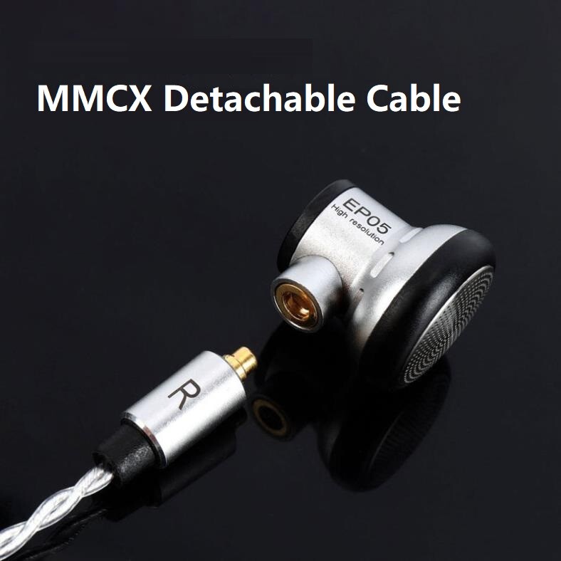 HIFI In Ear Earphones Bass Stereo 16mm Dynamic Earbuds Detachable MMCX OFC Cable