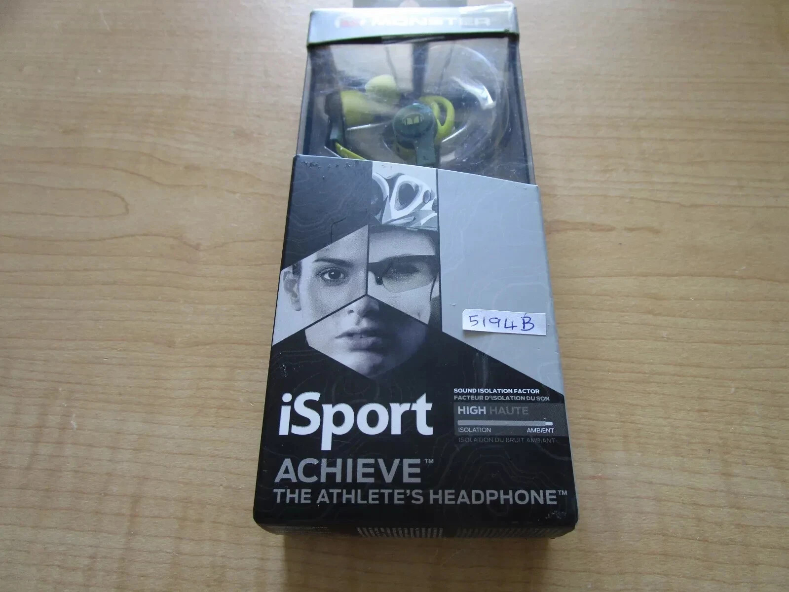 Monster iSport Achieve In-Ear Headphones Green 137091-00