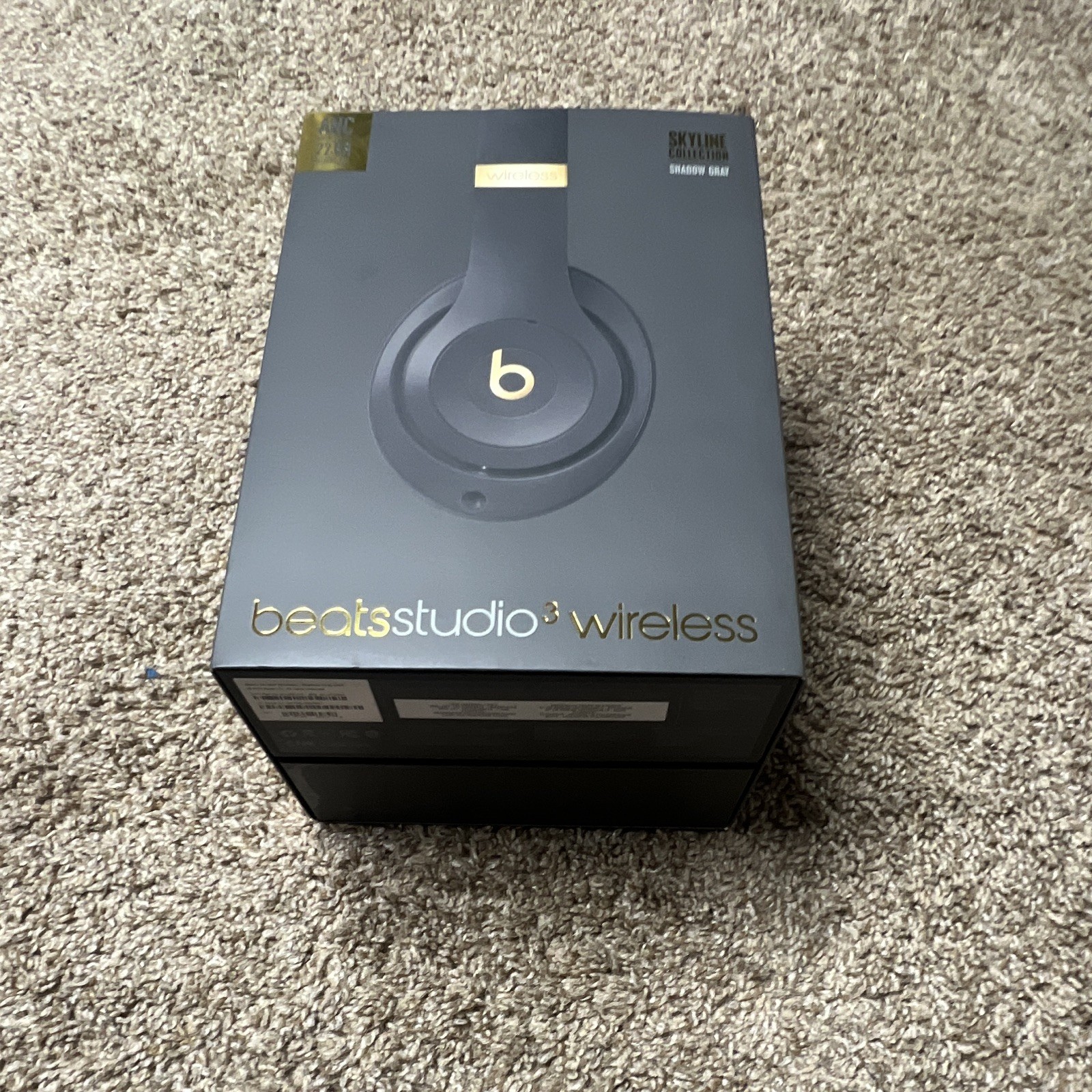 *MINT* Beats Studio 3 Wireless Grey Shadow Skyline Collection
