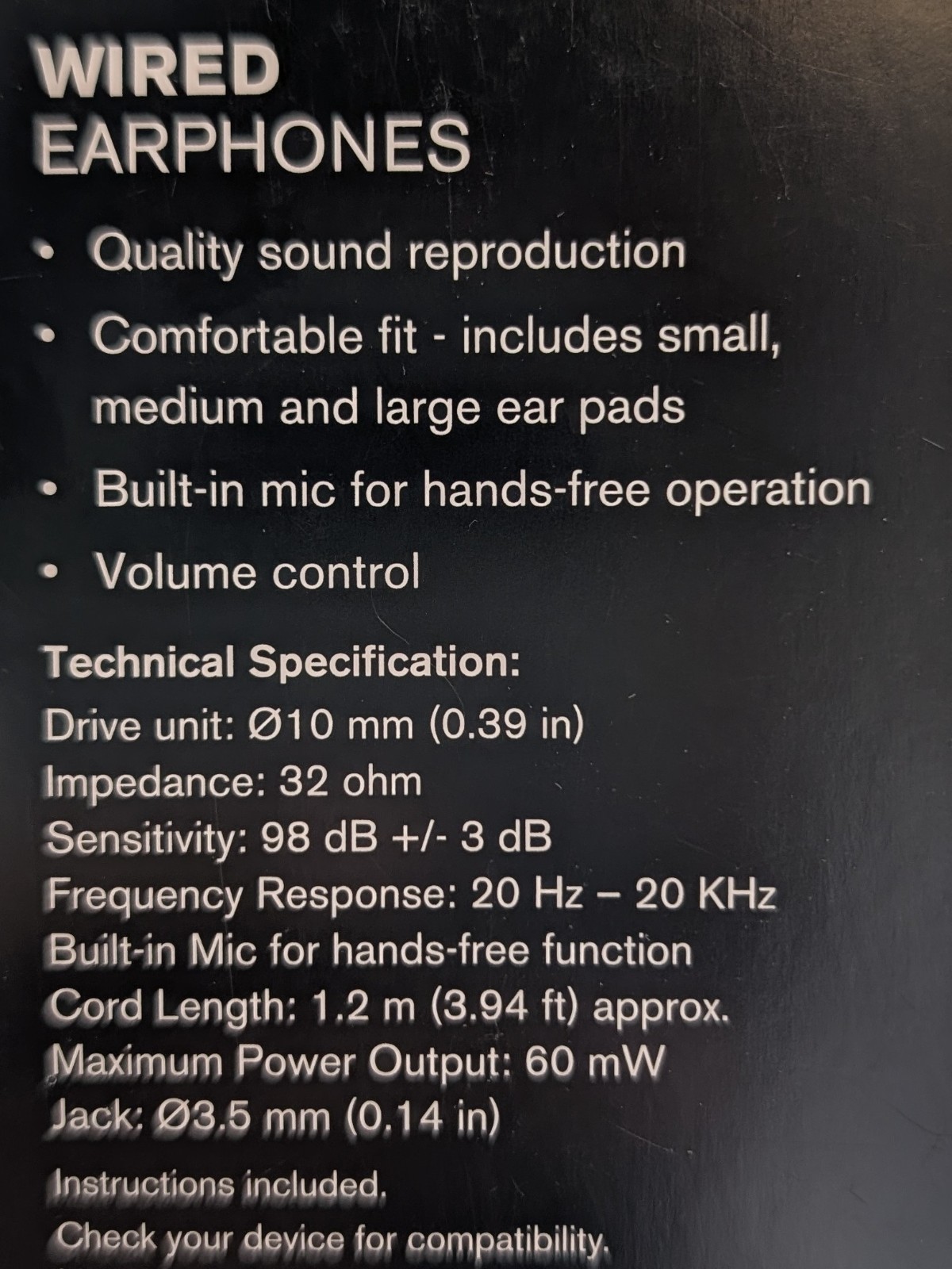 25 Bulk Lot Pack Black 3.5mm Headphones / Earbuds – Great for Schools Or Flights