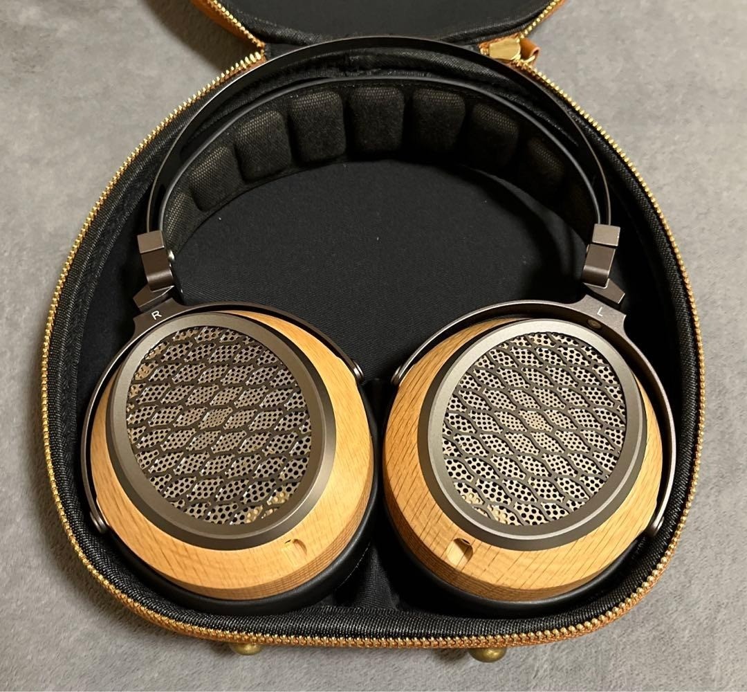 SIVGA P2 Pro Planar Magnetic Headphones 32Ω Sapphire Diaphragm Red Oak 4.4mm