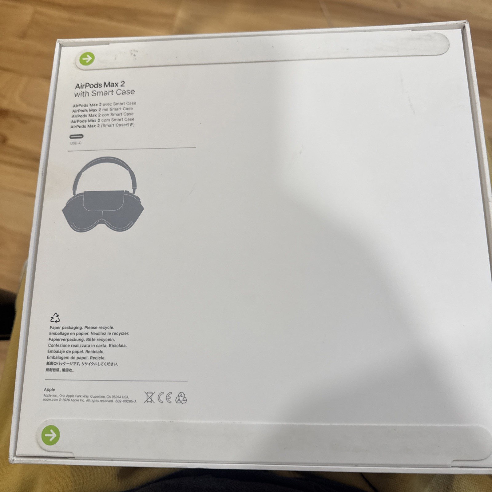 Apple AirPods Max 2 Wireless Headphones w/ Noise Cancellation, USB-C – Blue
