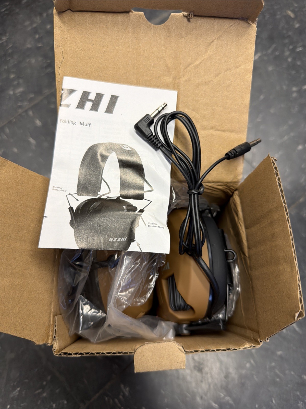 Protection Headphones Outdoor Sports Anti Noise Headset Sound Ear