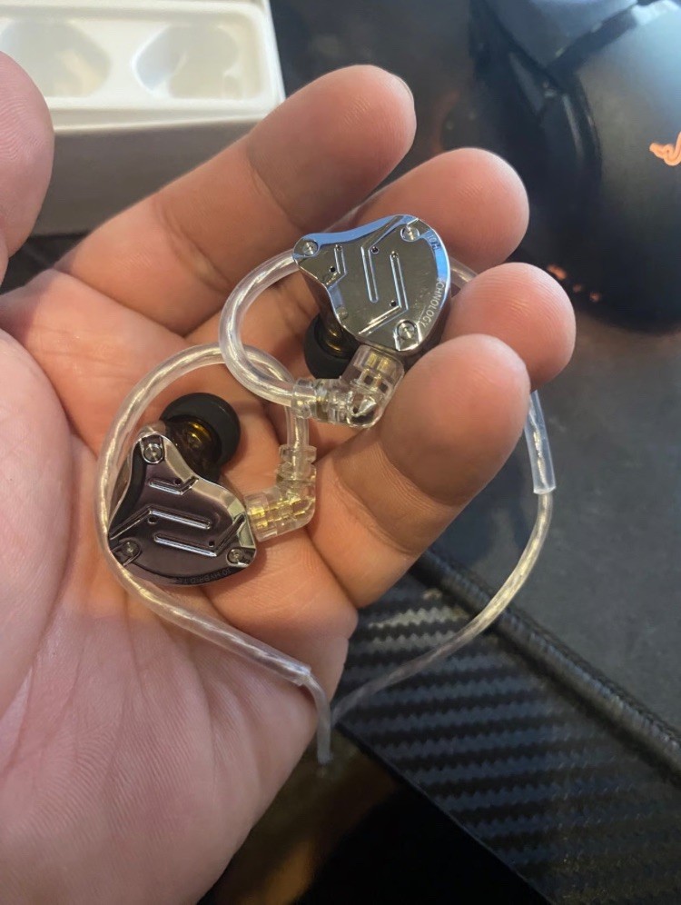 Linsoul KZ ZS10 Pro, 4BA+1DD 5 Driver in Ear Monitor, HiFi Wired Earbuds, No Mic