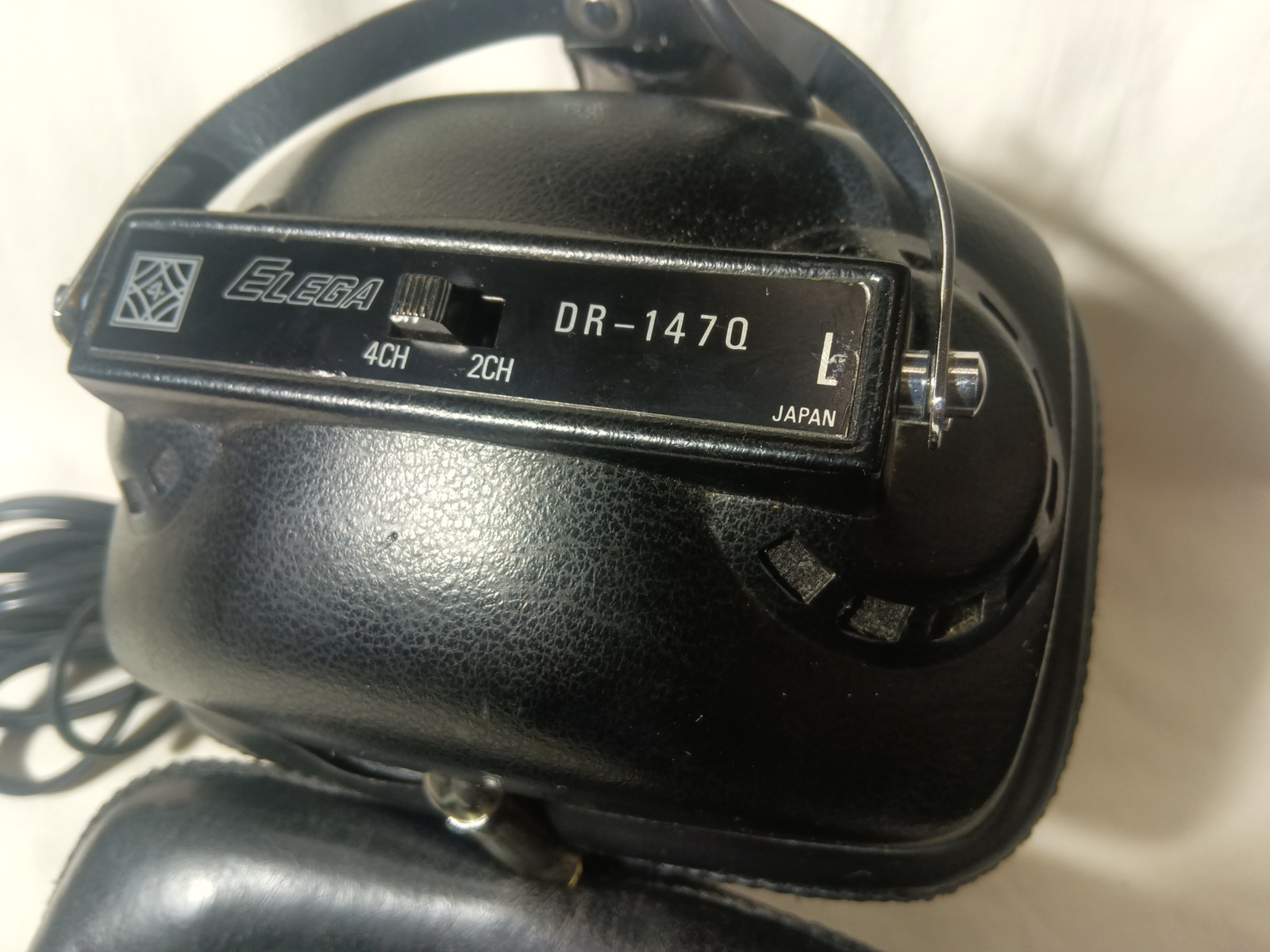 Elega DR-1470 4 Channel Headphones Quadraphonic Headphones Vintage Excellent Condition