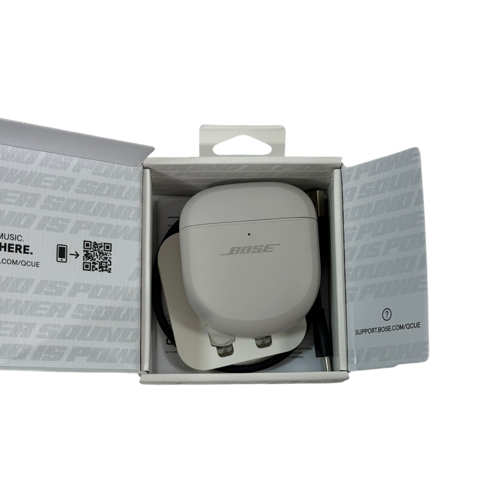 Bose QuietComfort Ultra Noise Cancelling Bluetooth Wireless Earbuds White Works