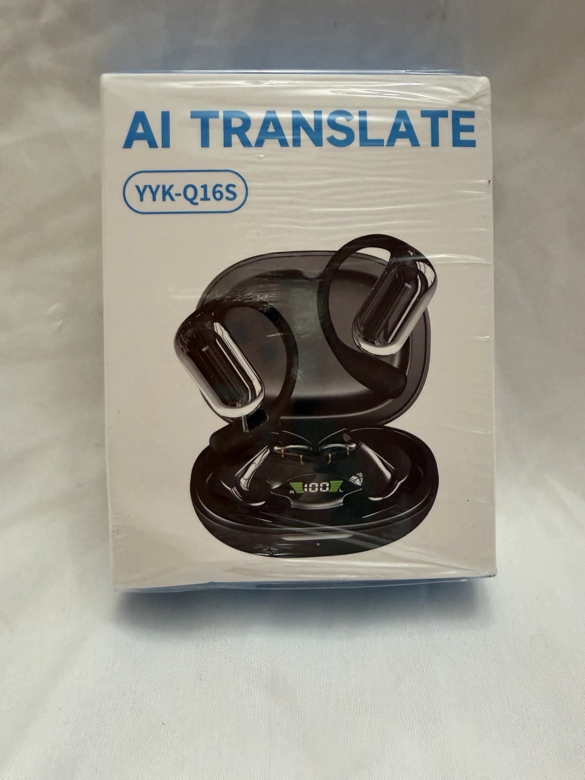 YYK-Q16S Open Ear Bluetooth Headphones AI Translate Wireless Ear Hook