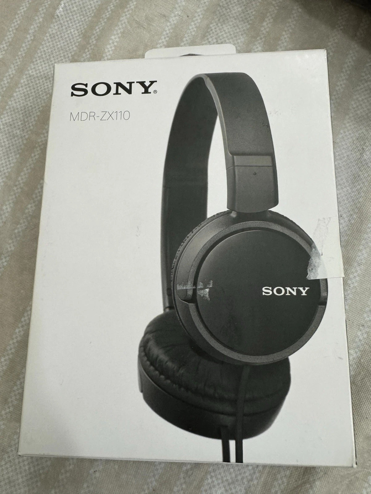 Sony MDR‑ZX110 Wired On‑Ear Headphones – Lightweight, Foldable, 30 mm Drivers