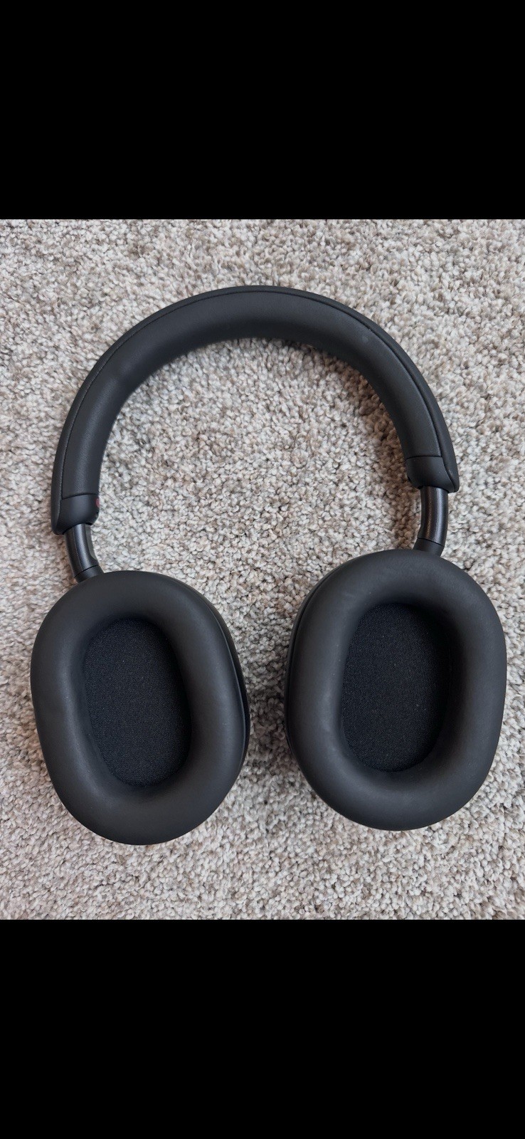 Wireless Bluetooth Over-Ear Headband Headphones 40mm Noise Cancel Mic Black