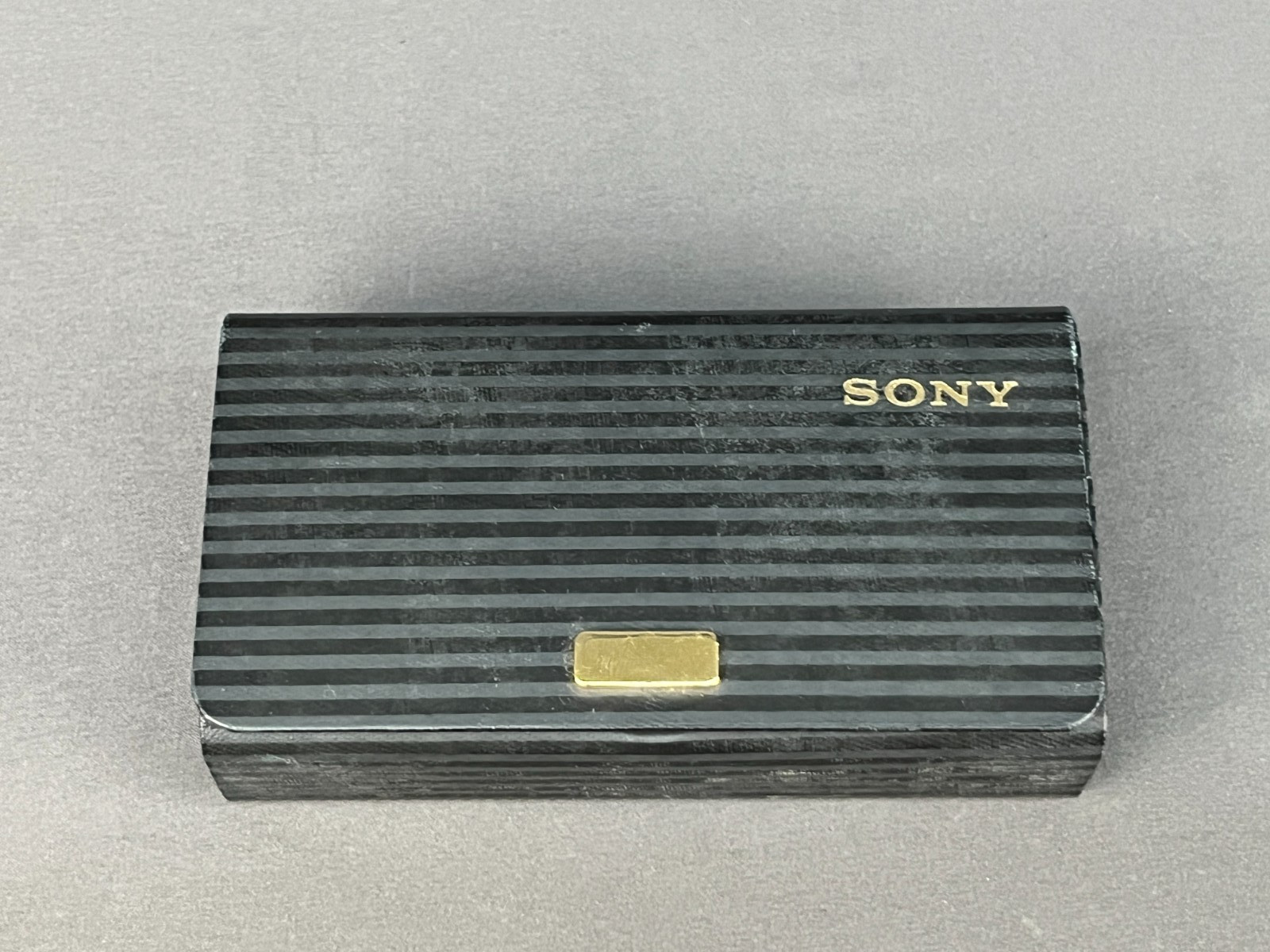 Rare Sony MDR-A40 Folding Headphones For Walkman 1980s Built In Vol Control (1E)