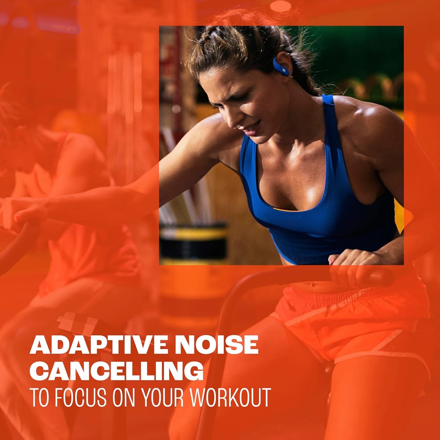 JBL Endurance Peak 4 True Wireless Sport Earbuds Purple
