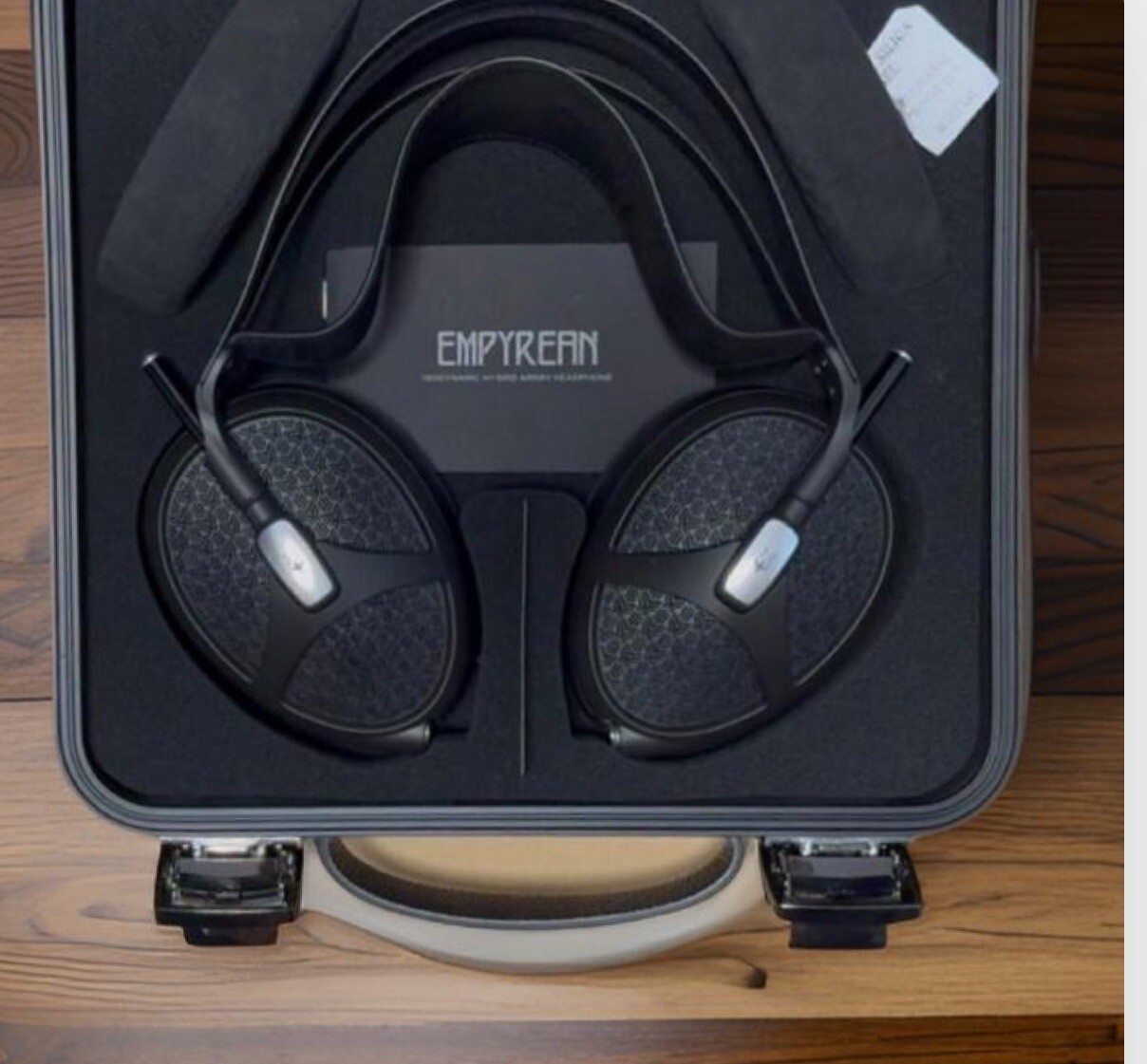 Meze Empyrean 2 Planar Magnetic Headphones, Black And Silver