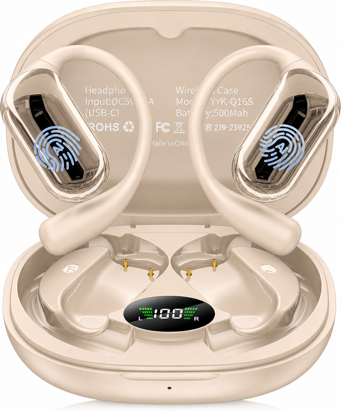 AI Instant Translation Earbuds Real-Time No Subscription Wireless Translate Earp