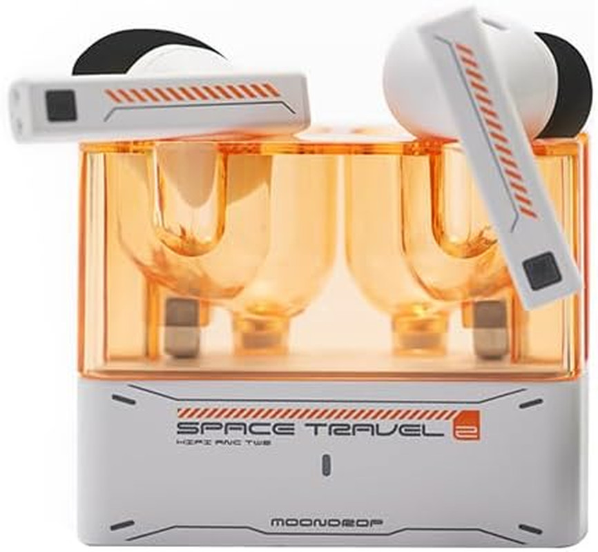 Space Travel 2 Hifi Noise-Canceling TWS Wireless Earphone Bluetooth 6.0 ANC Low-