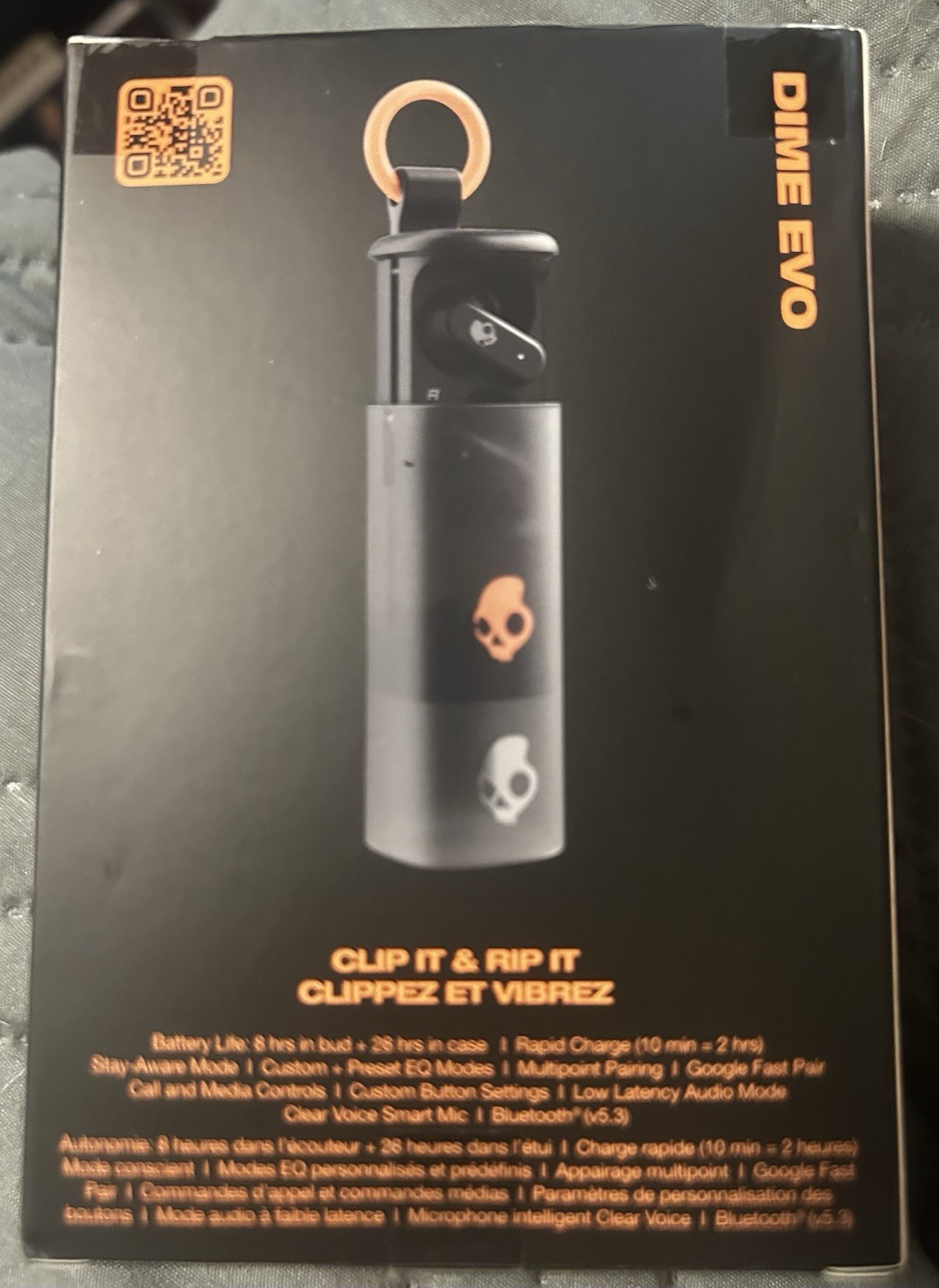Skullcandy Dime Evo – Wireless Headphones Black