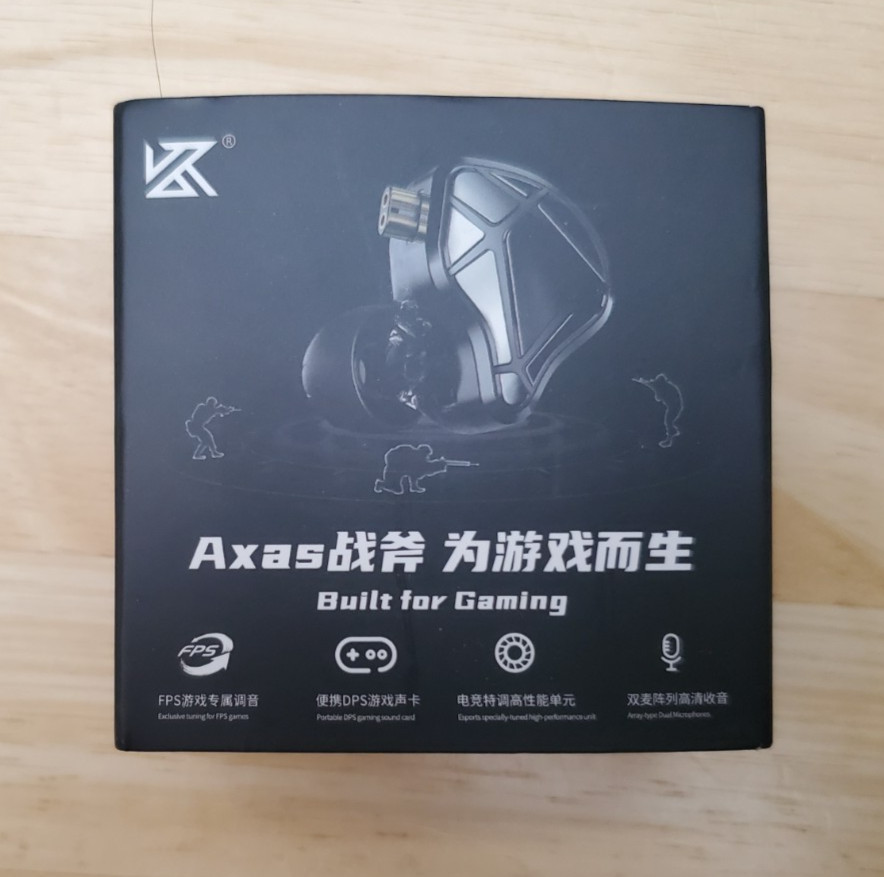 Ends 8/10 11AM PST! KZ Axas Gaming Earbuds Wired