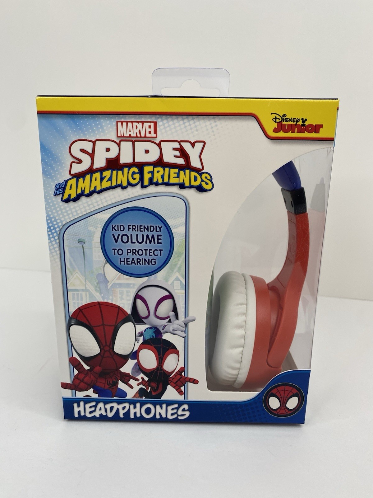 Marvel Spidey and His Amazing Friends Kids Headphones Disney Junior New