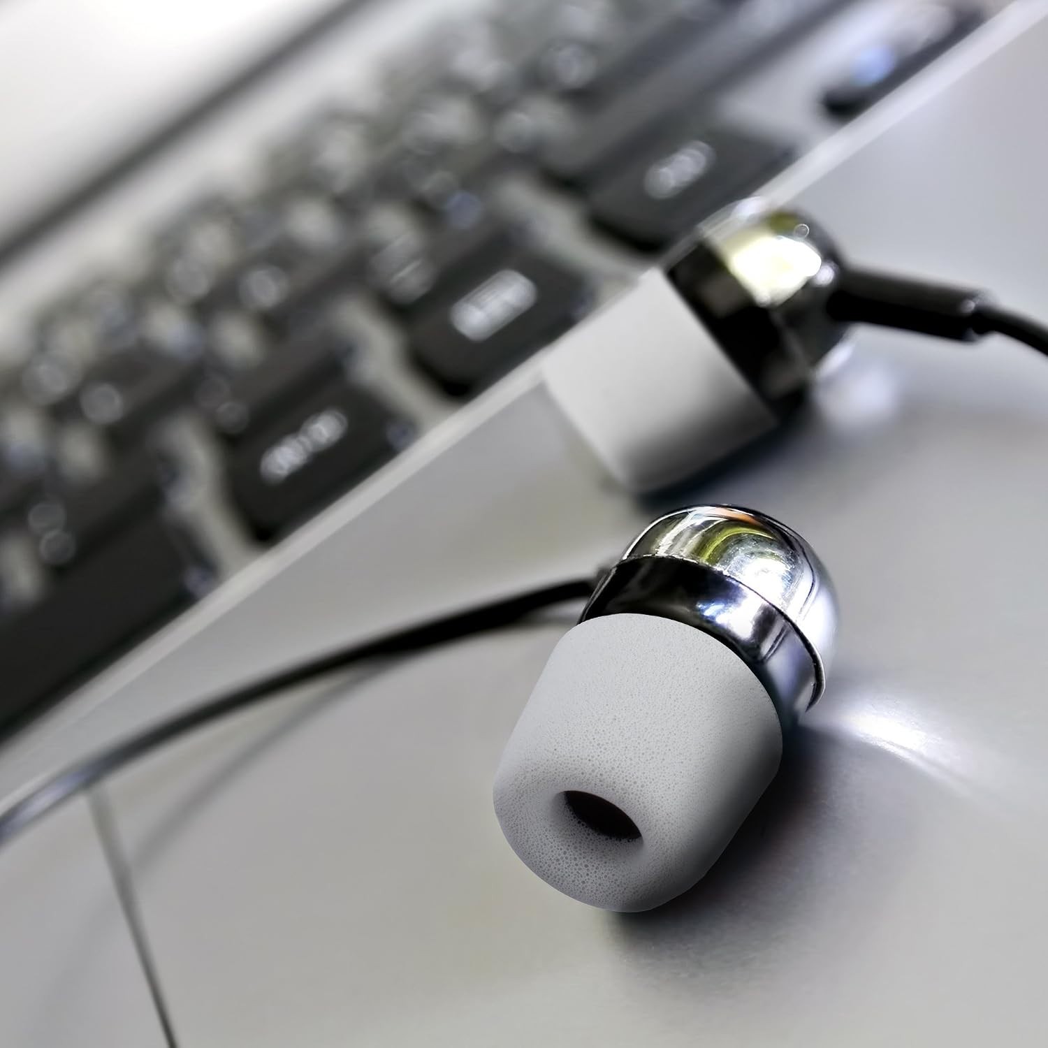 FX4.9 S/M/L 3 Pairs of Memory Foam in Ear Earphone Earbuds Size S/M/L – Repla…