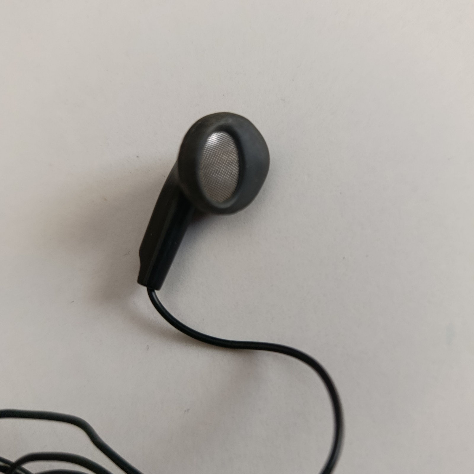 Sony MDR-E535 2.5 mm plug in Earphones Black for Sony MD/CD/Cassette Remote
