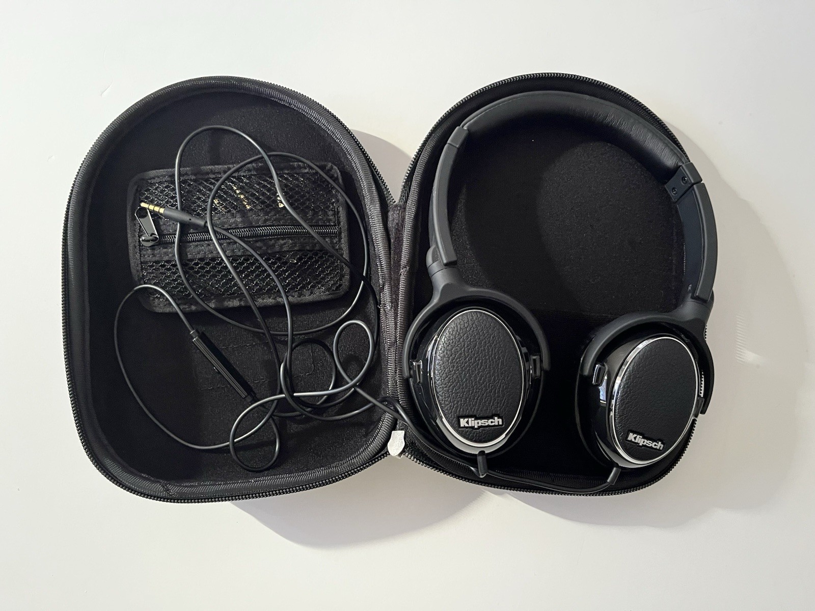 UNUSED KLIPSCH IMAGE ONE OVER EAR WIRED HEADPHONES W/ CASE AUDIOPHILE