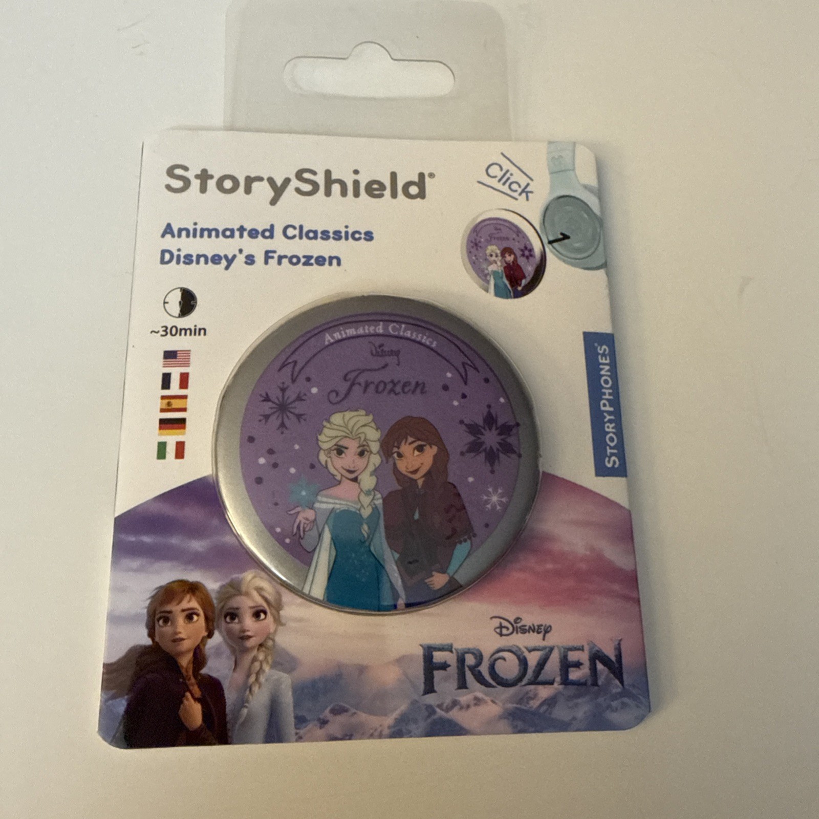 StoryShield Animated Classics Disney Frozen For StoryPhones With WiFi Brand New
