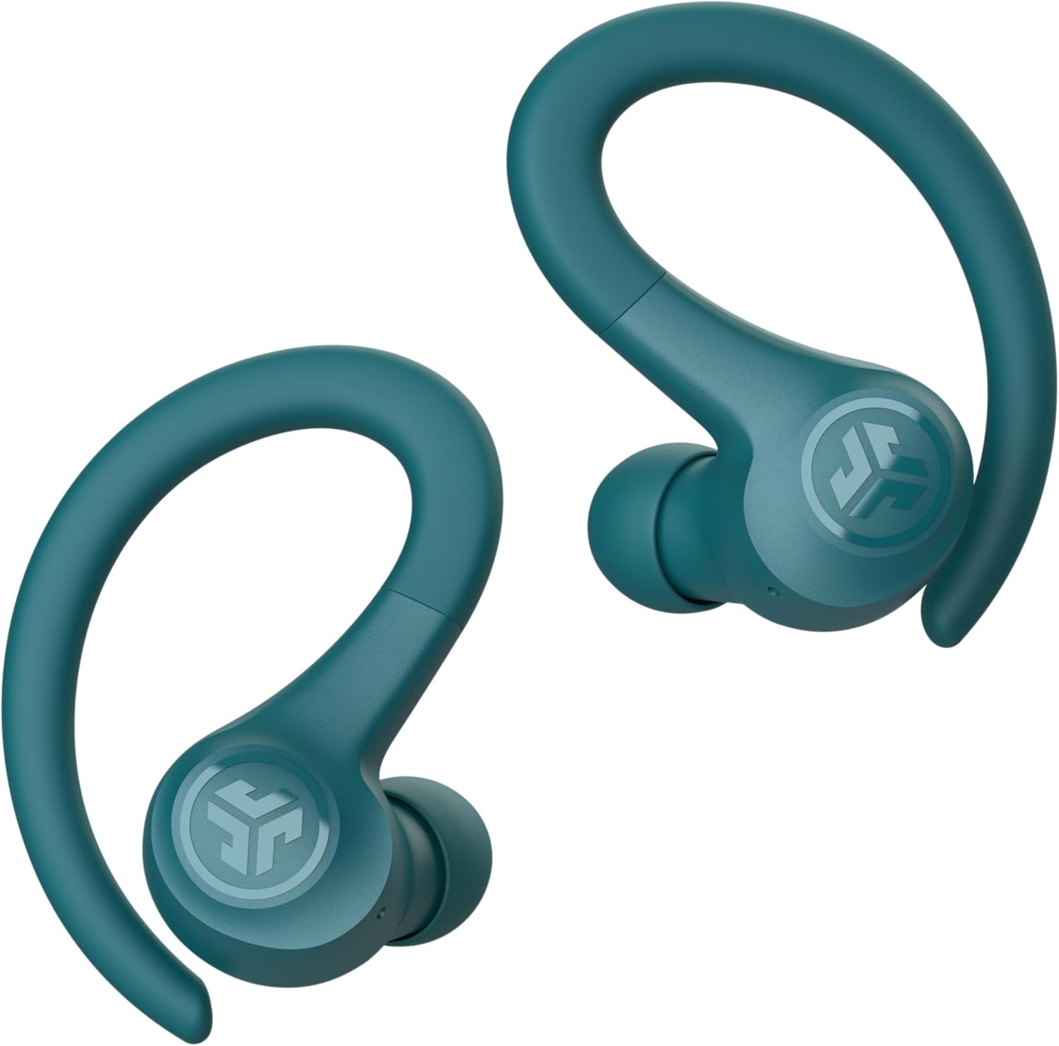 JLab Go Sport+ Wireless Earbuds Teal C3 Clear Calling