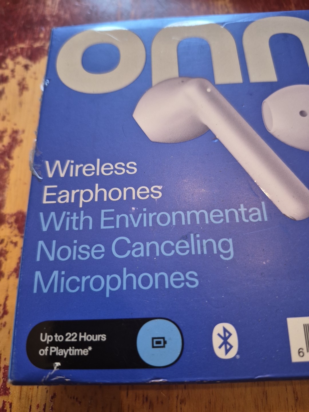 Groove Onn. Wireless Earphones w/Noise Cancellation IPX4 & Charging Case NEW