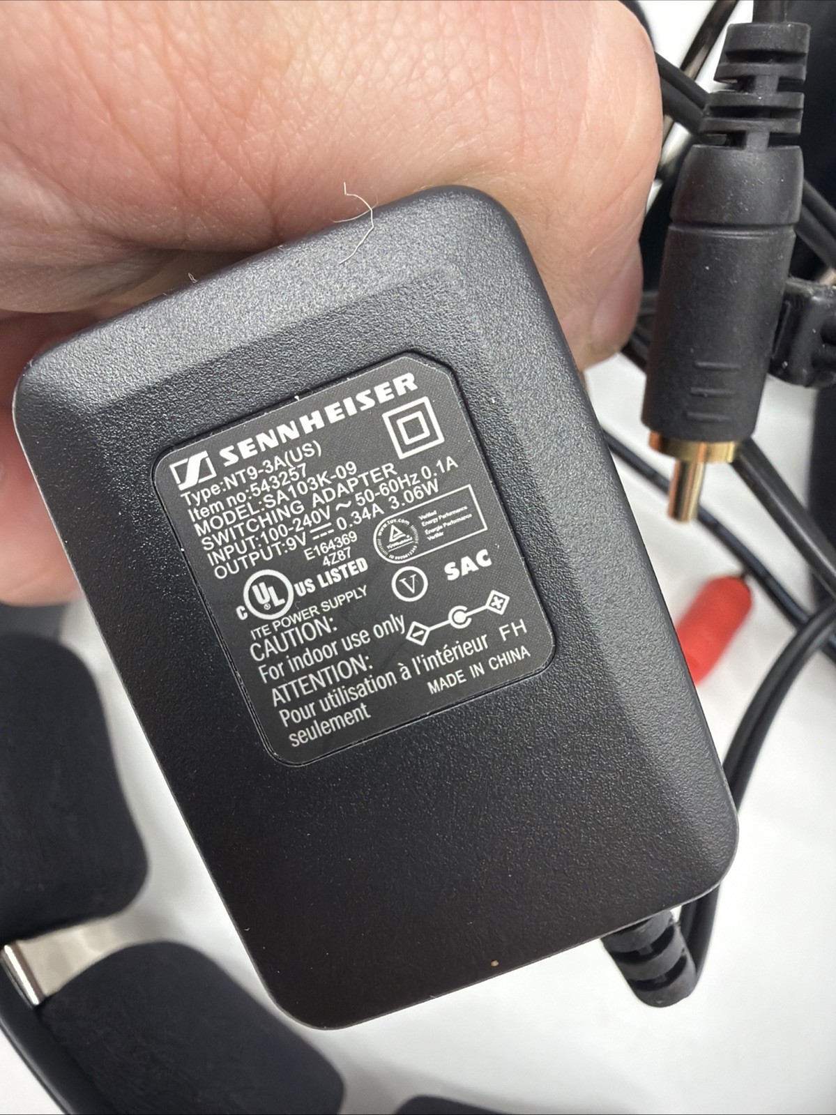 Sennheiser HDR 135 Wireless Headphones And Charging Dock Parts