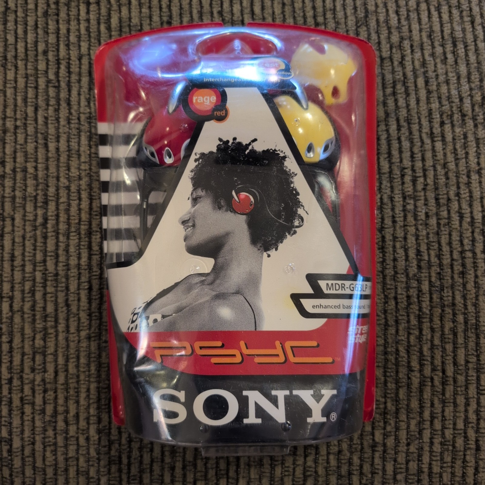 Vintage SONY PSYC Street Wear MDR-G63LP Headphones Walkman 2 color NEW SEALED