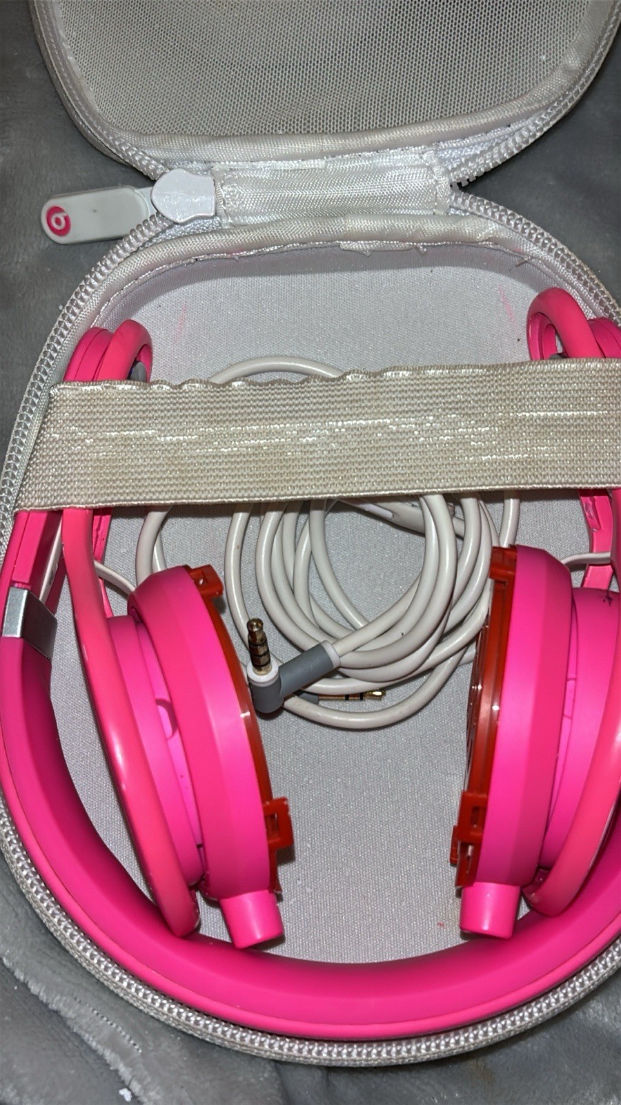 Beats by Dr. Dre Beats MIXR Over the Head DJ Wired Headphones – Pink White