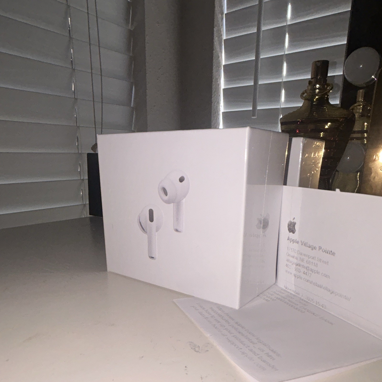 UNOPENED AirPods Pro 3 White In-Ear Bluetooth Wireless Earbud Headphones