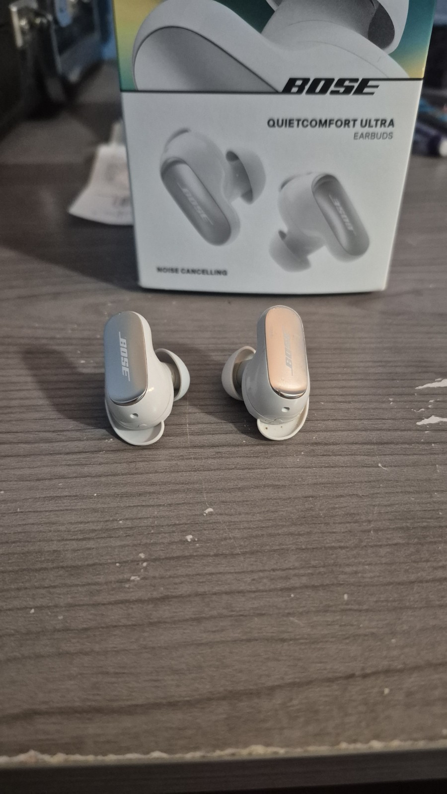 Bose QuietComfort Ultra Earbuds Noise Cancelling Wireless Bluetooth USB-C White