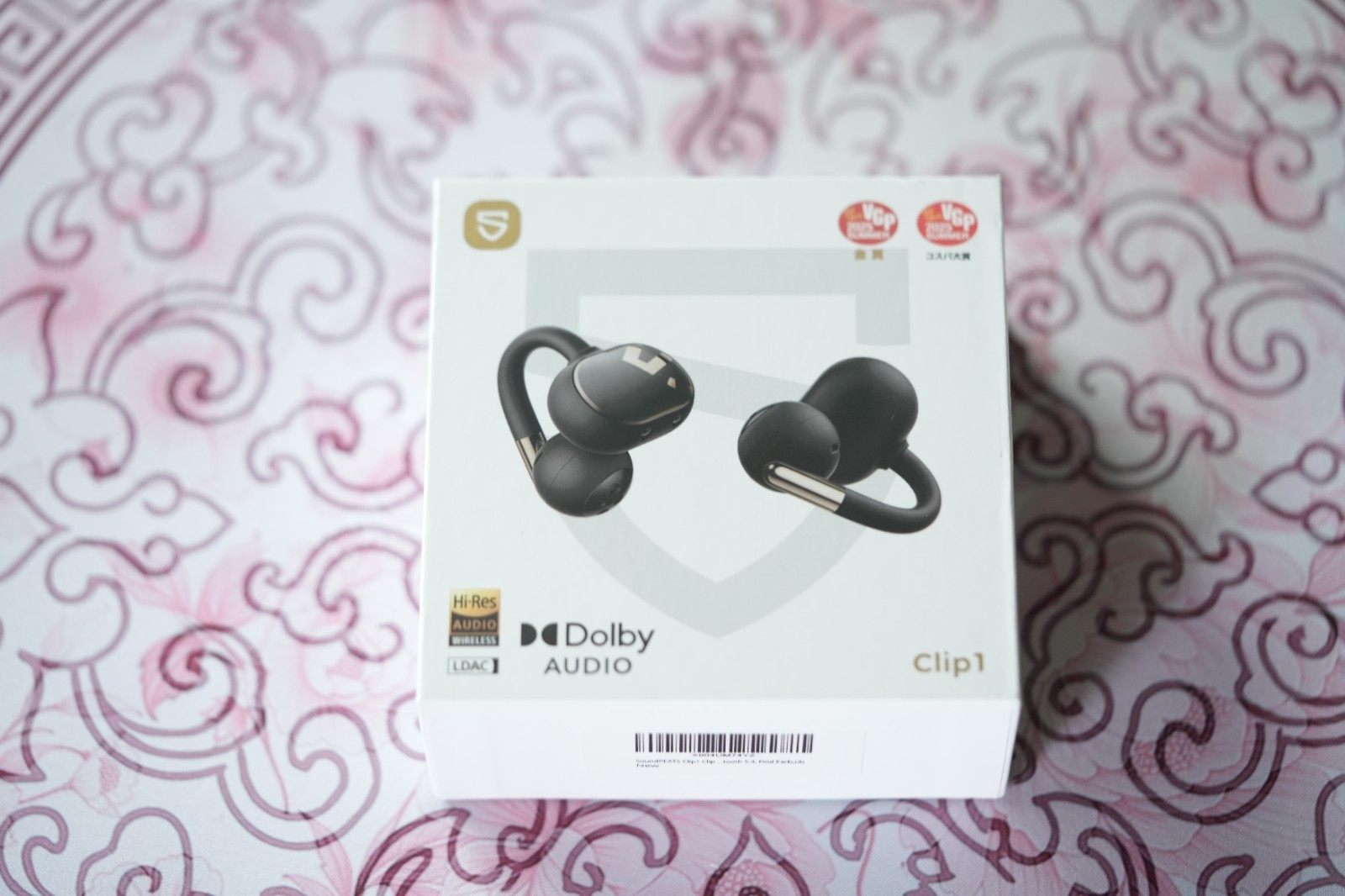 SoundPEATS Clip 1 Open Ear Earbuds 12mm Dolby Audio Comfortable & Secure Clip-on