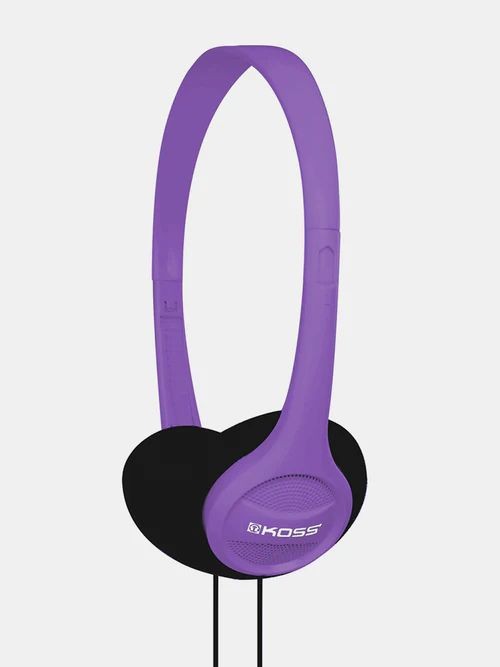 Koss KPH7V Headphone – Stereo – Mini-phone (3.5mm) – Wired – Violet