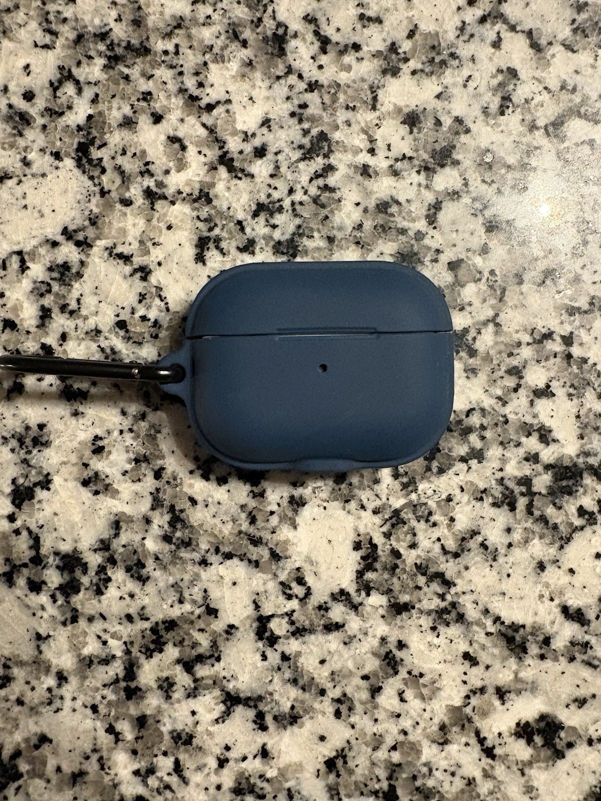 Apple AirPods Pro 1st Gen. with Blue Protective Case with Carabiner