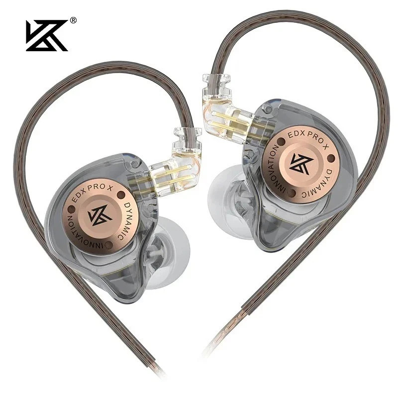 KZ EDX Pro X In-Ear Earphones HiFi Bass Sport IEM Earbuds Headphones ZSN PRO ZST