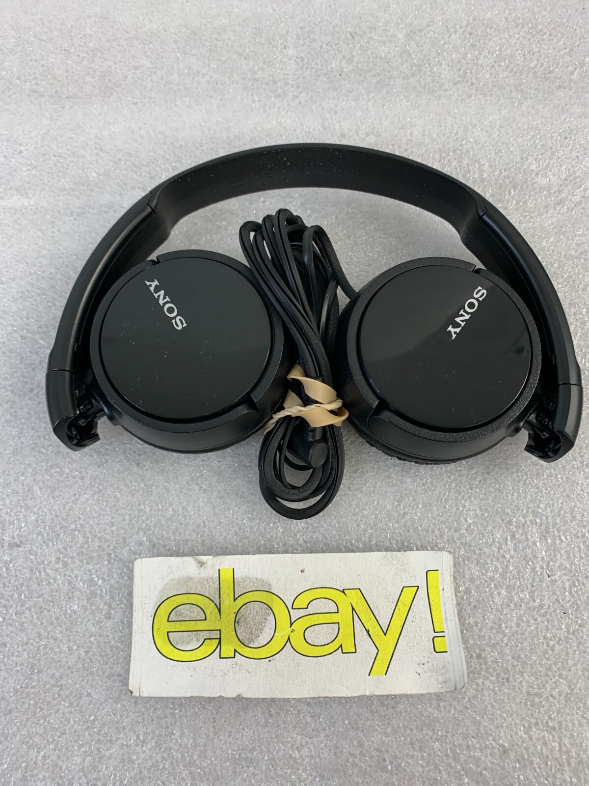 Sony MDR-ZX110 Stereo Monitor Over-Head Headphones Black FREE SHIPPING