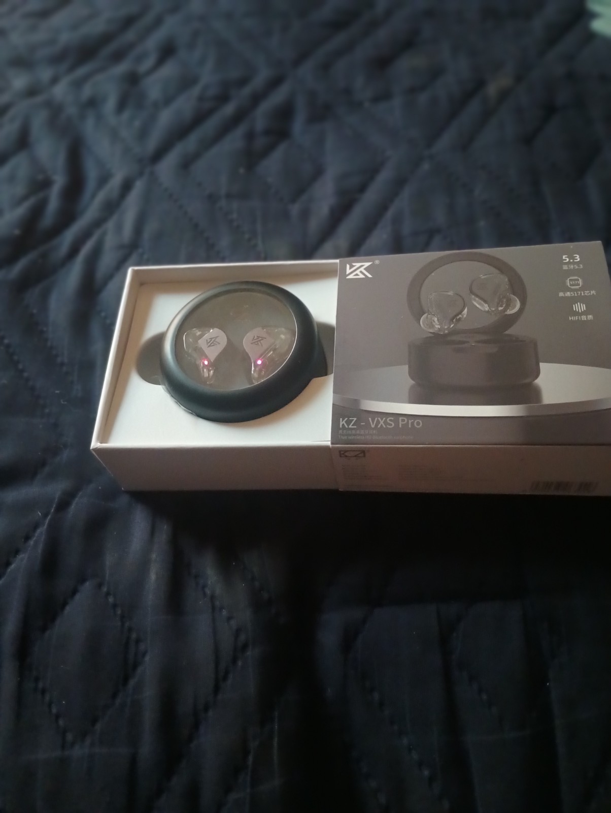 KZ vxs pro wireless earbuds with premium sound quality and Qualcomm chipset