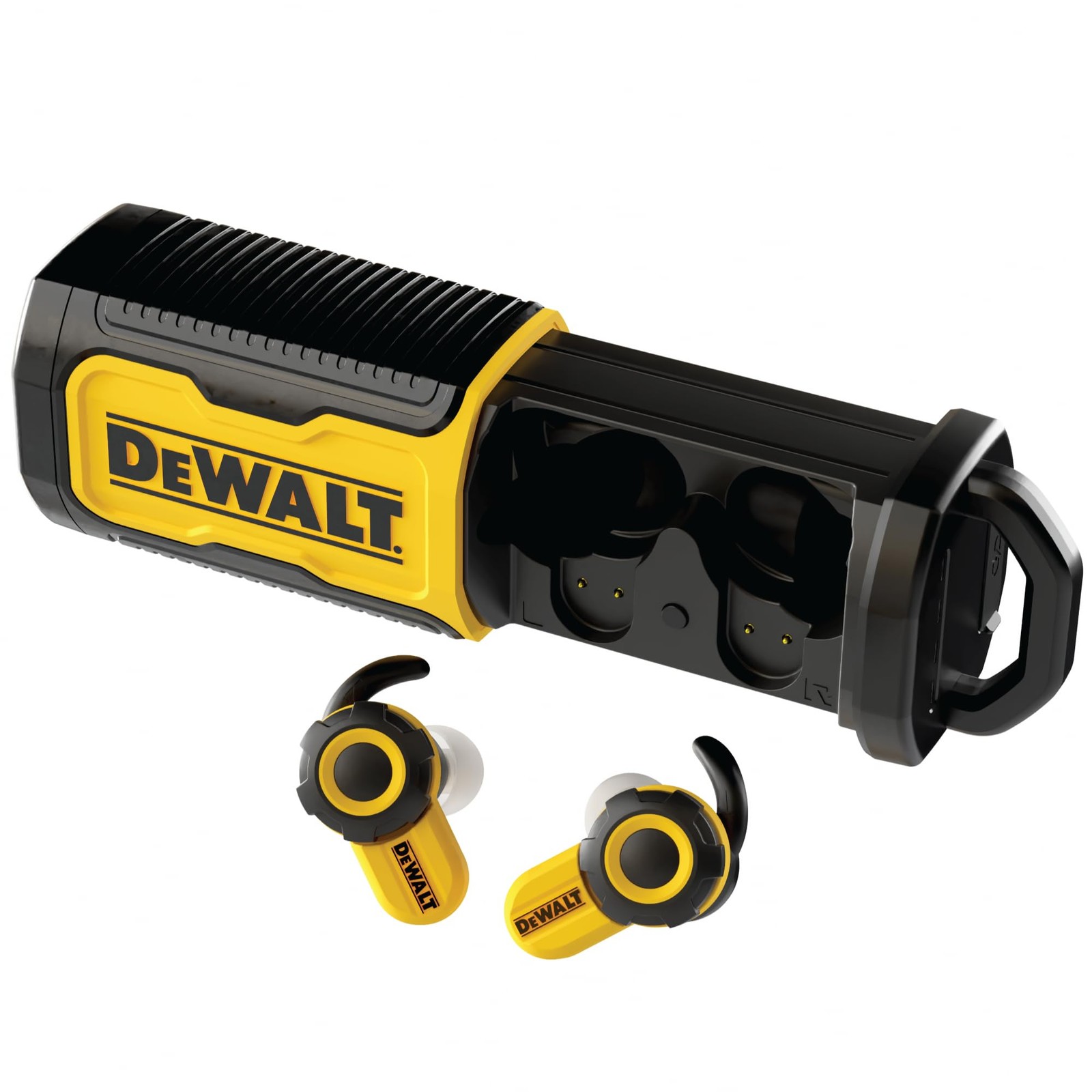 DEWALT Jobsite Pro X2 ANC True Wireless Bluetooth Earbuds IP54, 190 2097 DW2